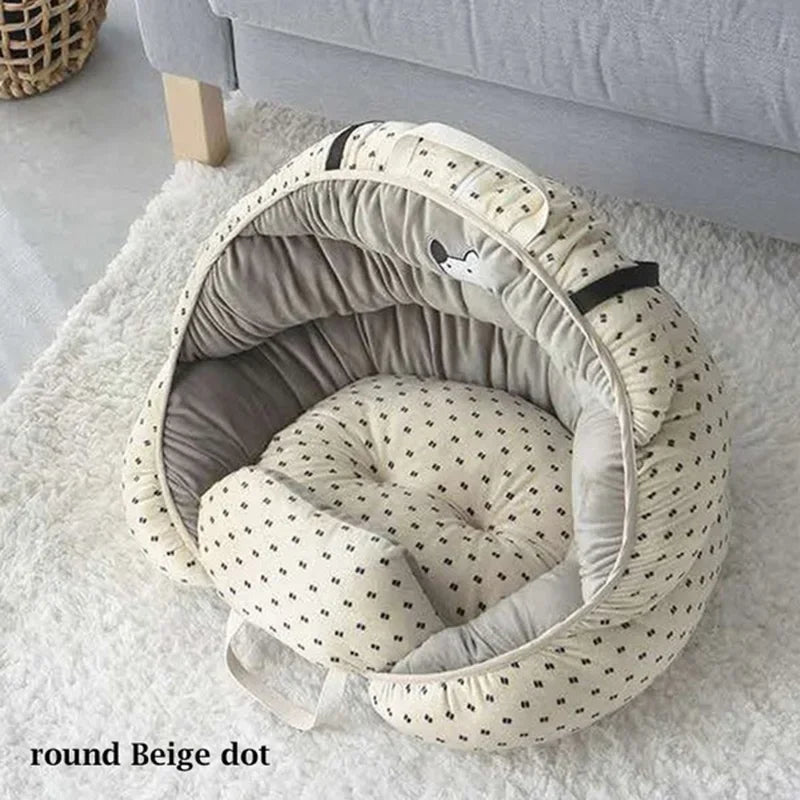 Assentos de carro para cães de viagem, céu estrelado azul, para cães pequenos e médios, capa de cama para transportar animais de estimação, produtos confortáveis e quentes para animais de estimação