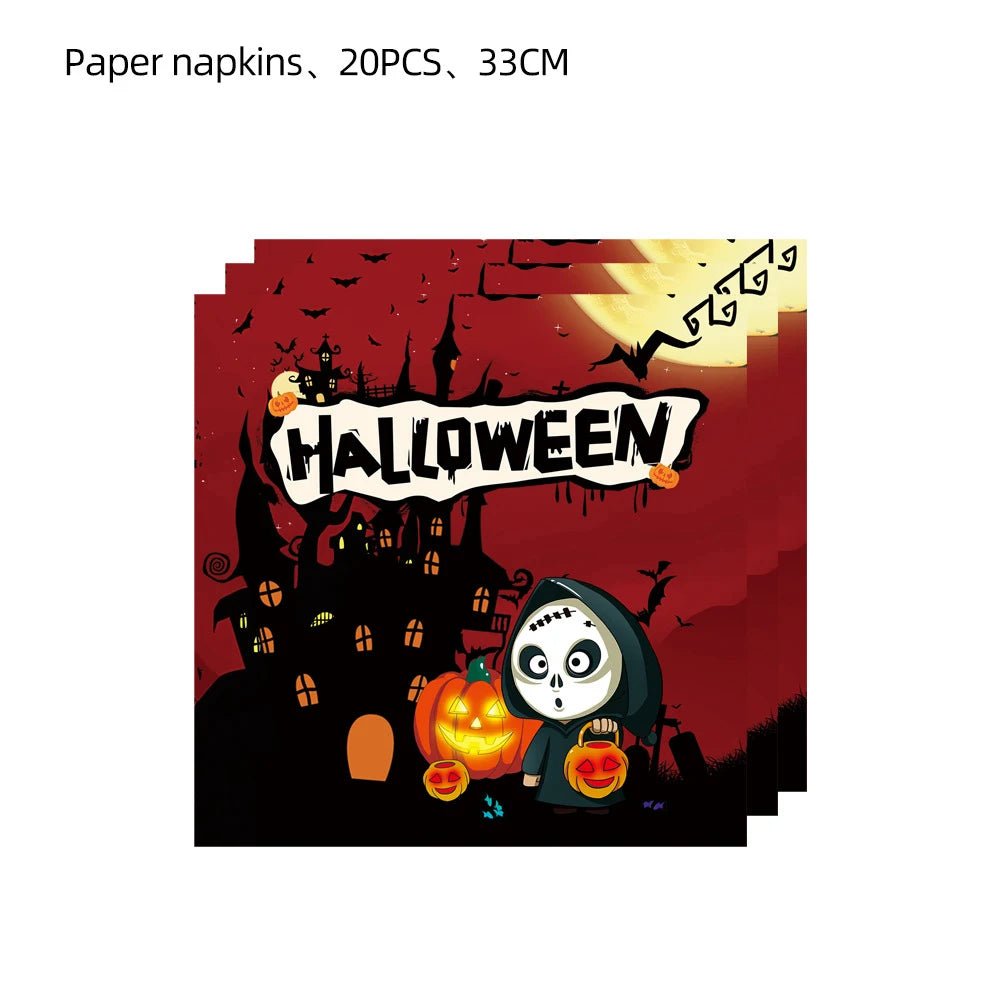 Halloween cupcake toppers assustador fantasma crânio abóbora bolo festa decoração aranha web cupcake envoltório festa de halloween decoração suprimentos - Kasa & Pet