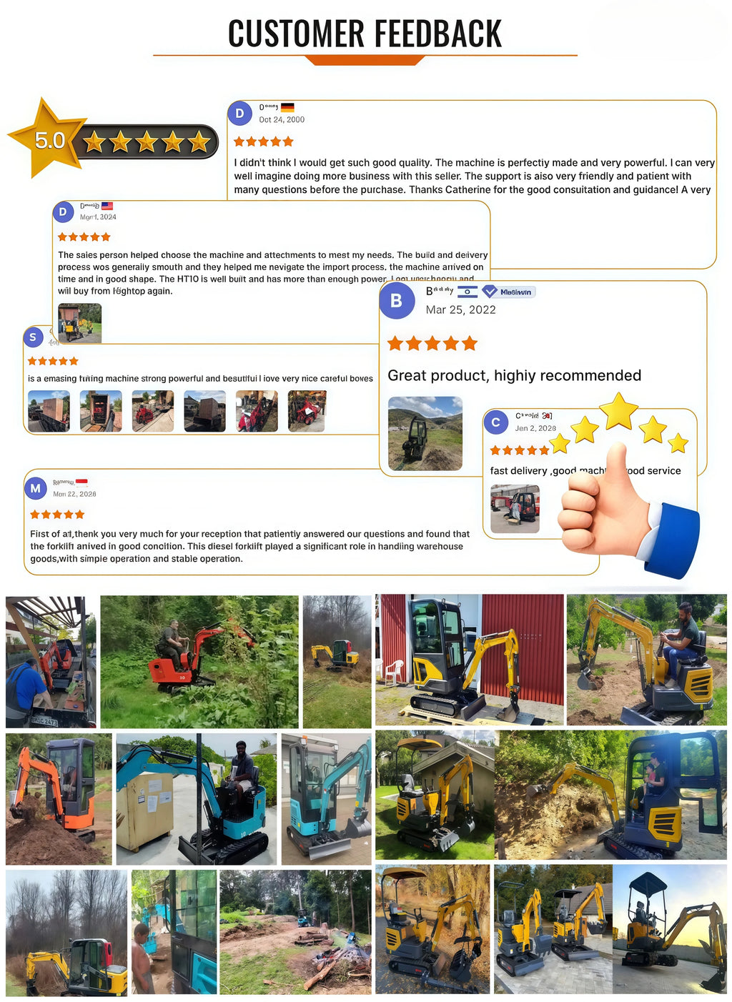 Escavadeira Personalizada de 3,5 Toneladas com Motor Kubota EPA Euro 5, Escavadeira de Esteira para Fazenda, Mini Escavadeira Doméstica de 1 Tonelada e 2 Toneladas