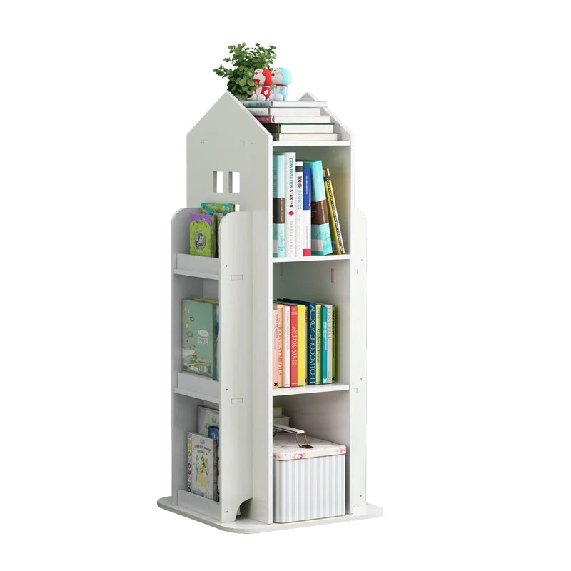 【Breeins】Madre de casa infantil, estante rotativa, livros, brinquedos, organizador de armazenamento, prateleira, armário, decoração de casa