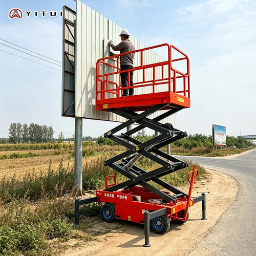 Plataforma Elevatória Elétrica de Alta Estabilidade com Certificação CE, Elevador Hidráulico Tipo Tesoura com Velocidade de Elevação Personalizada para Equipamentos de Oficina