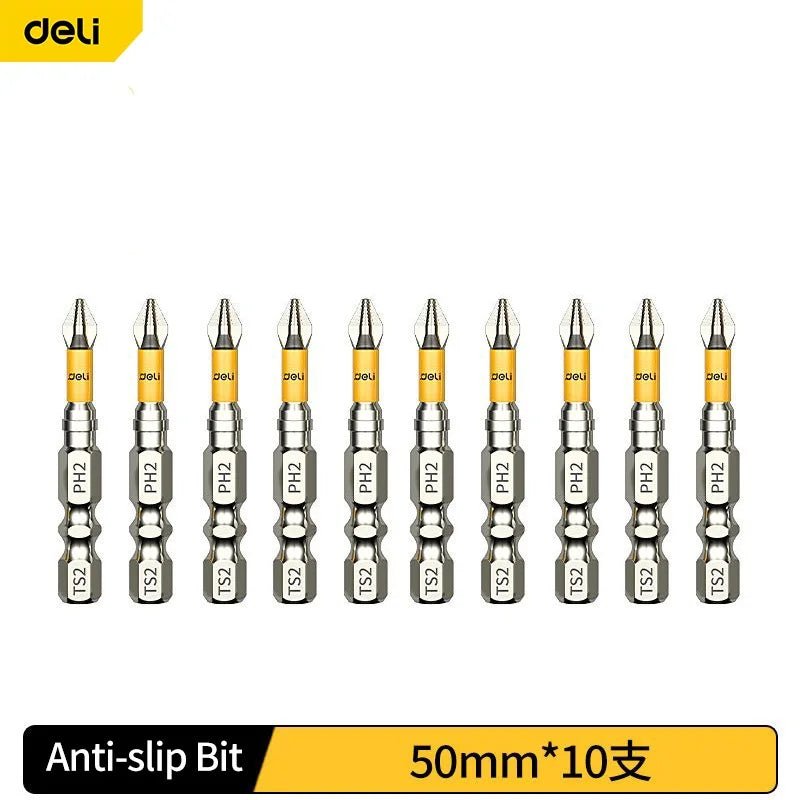Brocas Longas de Aço Liga Antiderrapantes PH2, Ponta Magnética para Chave de Fenda, Broca de Impacto para Madeira 25/50/65/70/90/150mm - Kasa & Pet