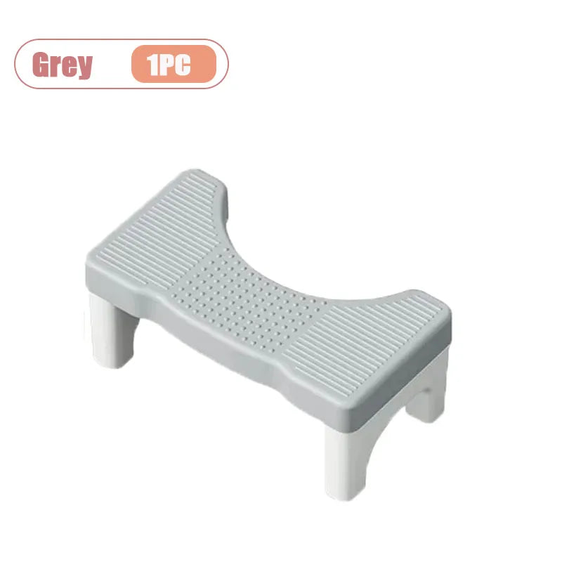 Banquinho para Banheiro, Apoio para os Pés Grosso e Durável, Auxiliar para Agachamento, Descanso para os Pés para Adultos, Crianças e Gestantes, Banquinho de Apoio para o Banheiro em Casa