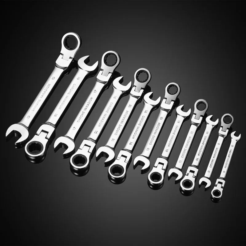 Ferramenta de chave de catraca de vantagem mecânica para uso fácil em espaços apertados Hardware de melhoria da casa essencial