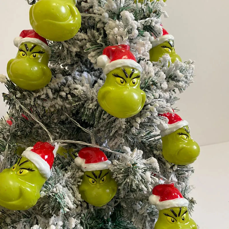 Natal luzes led luzes da corda decorações para árvore casa jardim interior ao ar livre contas dia das bruxas decorações do feriado