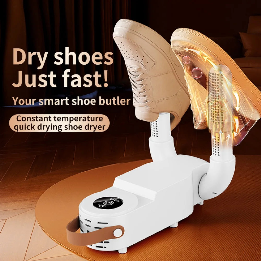 HOMEFISH Secador de sapatos elétrico estilo coreano 220V - Aquecedor de calçados para desodorização e esterilização de aparelhos para uso doméstico