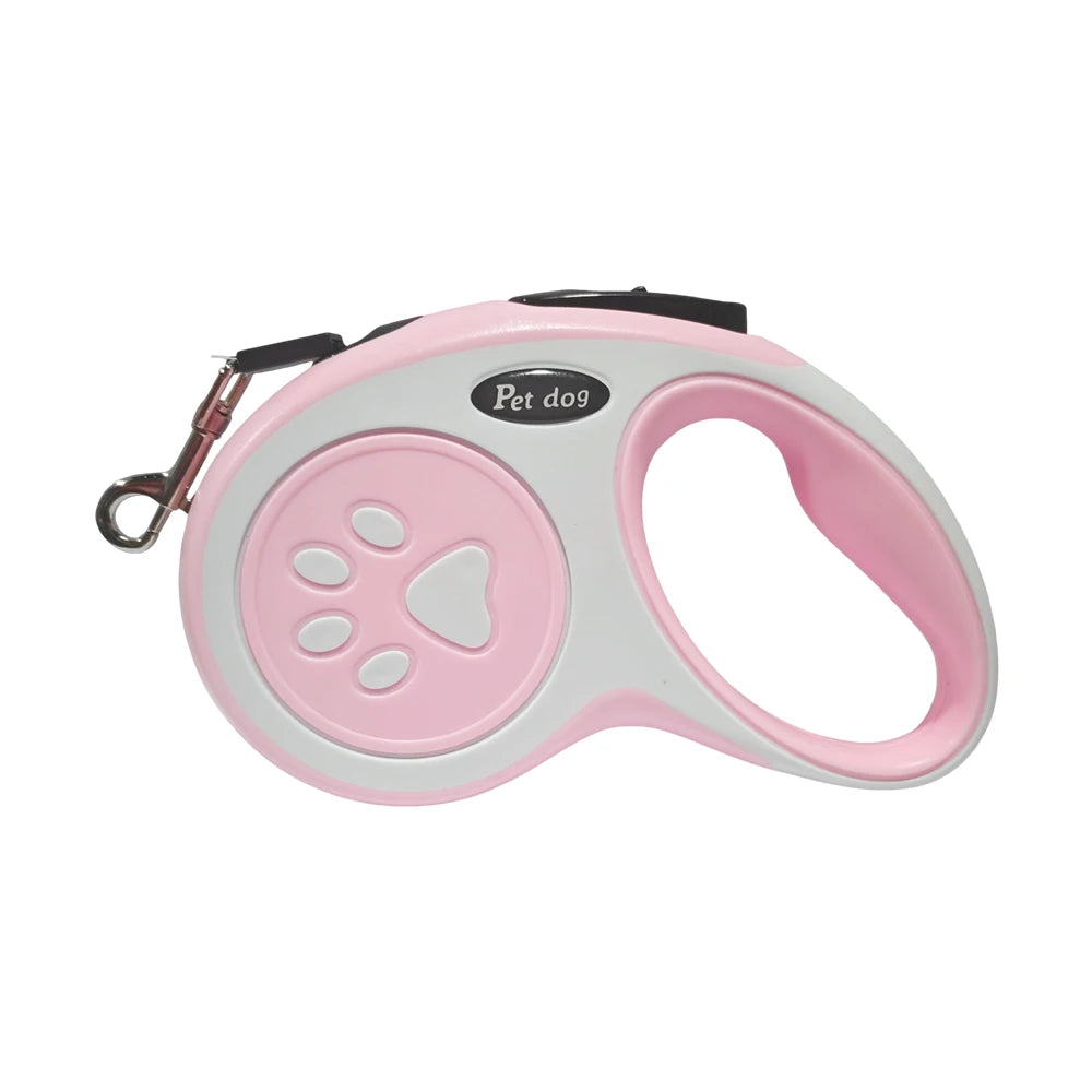 Trela de nylon para cães de estimação, 3 metros, 5 metros, para cães pequenos e médios, gatos, caminhadas ao ar livre, cinto retrátil para cachorrinhos, chihuahua, buldogue, suprimentos Kasa & Pet