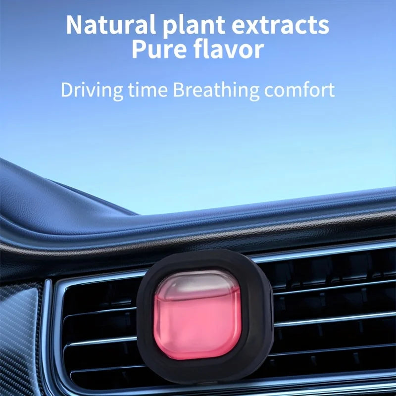 4 pacote ambientador de ar do carro ambientador de ventilação de ar do carro, aroma do carro relaxar fragrância de longa duração poderoso eliminador de odor