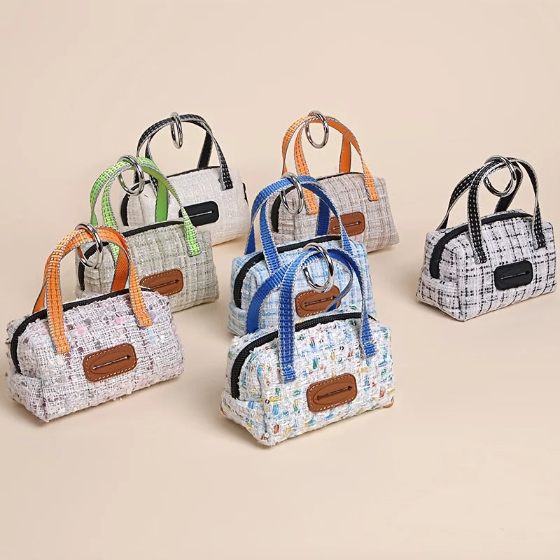 Saco para cocô de animais de estimação, bolsa portátil, um pequeno bolso para petiscos de animais de estimação, uma bolsa para distribuição de recompensas para treinamento de animais de estimação, pequena bolsa de m
