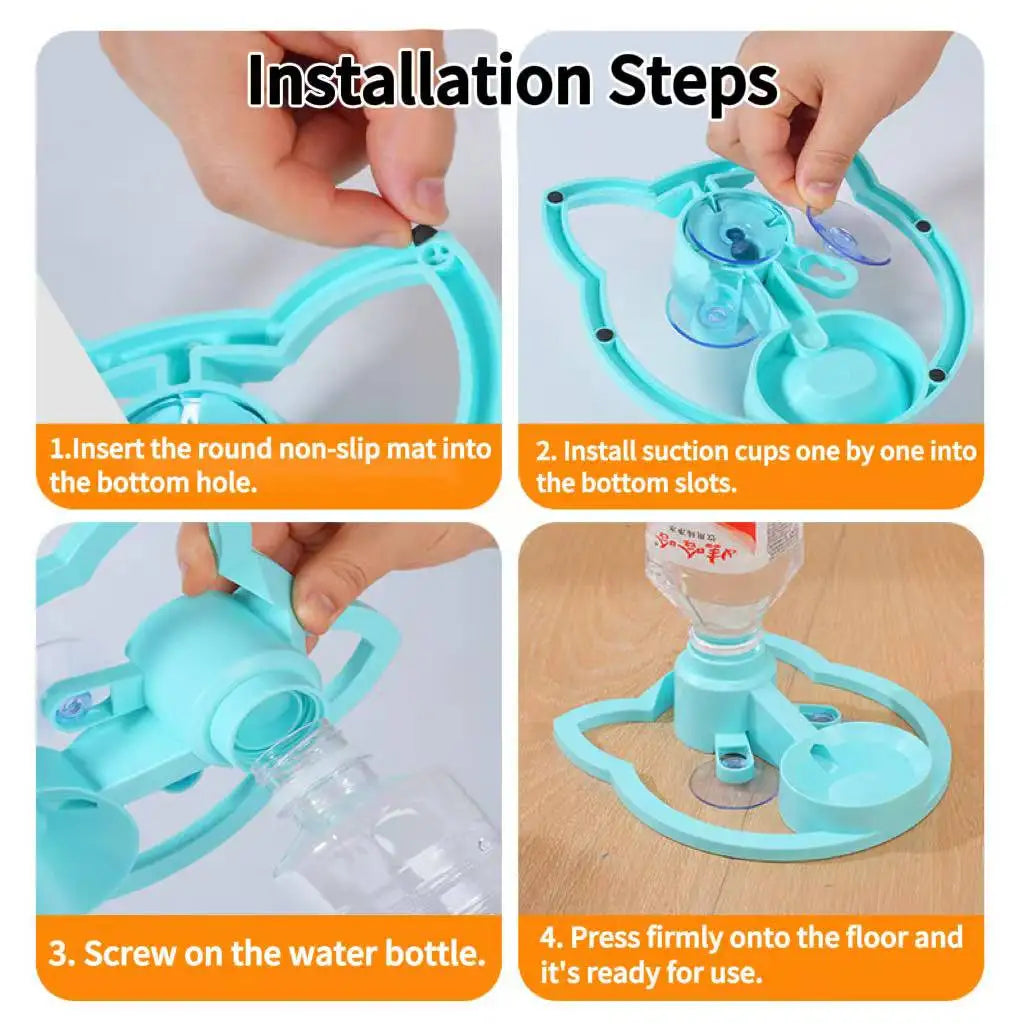 Bebedouro Automático Estável e Antiderrapante para Animais de Estimação, Garante Água Limpa, Promove a Saúde dos Pets, Ideal para Cães e Gatos