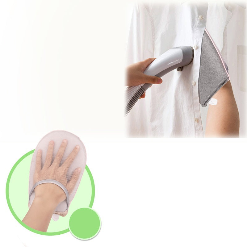 À mão mini almofada de engomar suporte de placa de manga luva resistente ao calor para roupas vestuário vapor portabe ferro rack de mesa