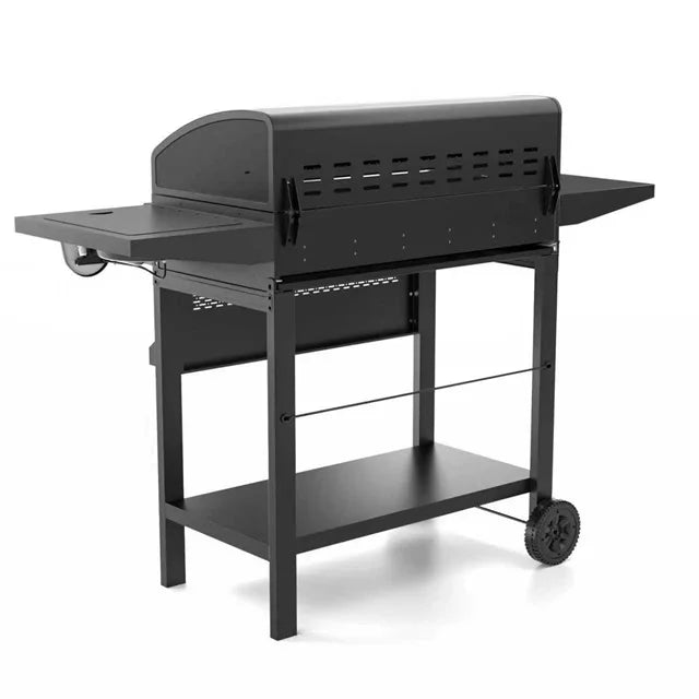 Armários e Ilhas para Churrasqueiras de Cozinha Externa em Aço Inoxidável 304 de Alta Resistência, com Grelhadores de Churrasco a Carvão, GLP e Gás Natural, com Rotação Visual