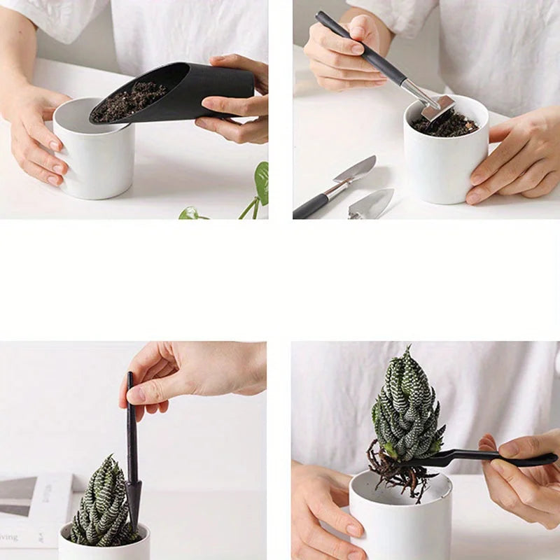 Conjunto de 13 Peças de Ferramentas de Jardinagem DIY Ergonômicas de Alta Qualidade e Resistentes, Essencial para Iniciantes, Conjunto de Ferramentas Confortáveis