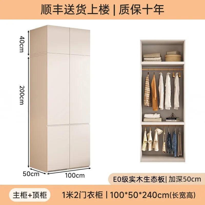 Guarda-roupa Armário com Gavetas e Prateleiras para Organização Doméstica, Armário de Canto Solteiro para Sala de Estar Kasa & Pet Store
