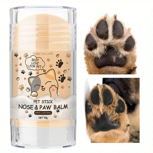 45g cão nariz e pata bálsamo cão pata creme gatos cães pata protetor creme pet pés hidratante pet crack pés reparação acessórios para animais de estimação Kasa & Pet