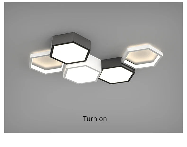 Luminárias de Teto Triangulares Ultrafinas para Sala de Estar e Quarto Lustres de Sala Decoração LED Chandelier de Teto