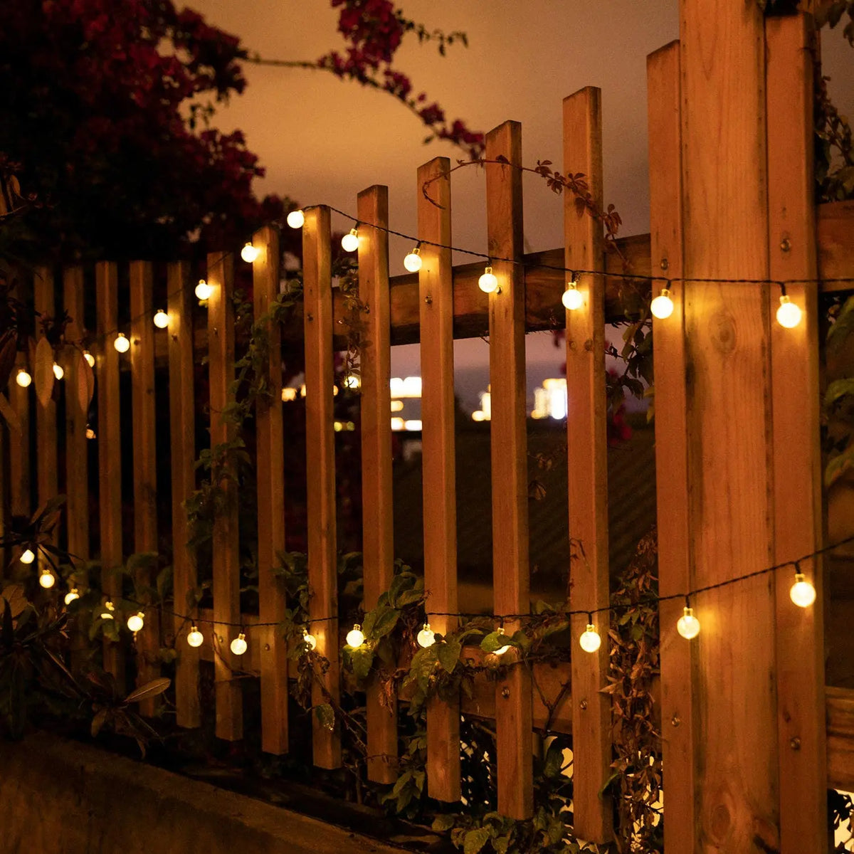 Impermeável Solar String Lights, 200 LED, Crystal Globe, Festão, Fada Luz, Jardim, Natal, Decoração ao ar livre