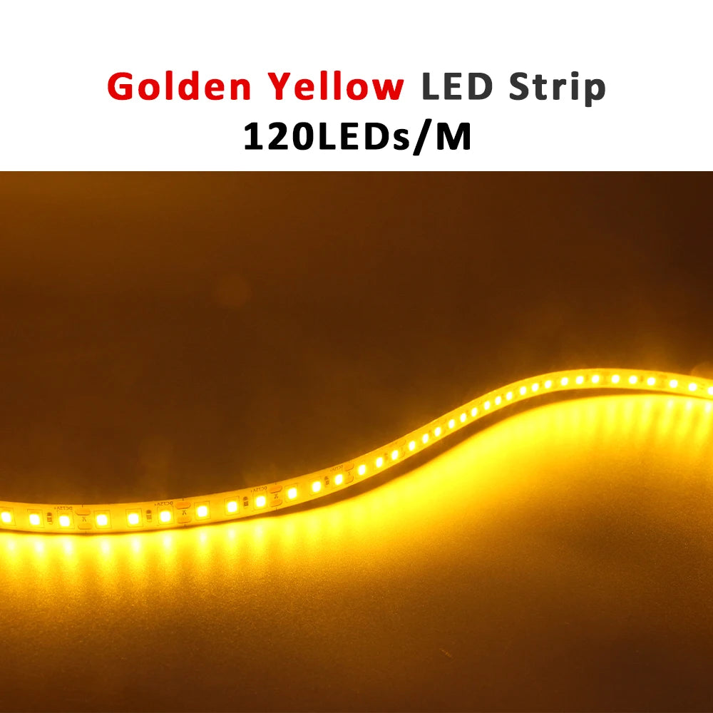 Fita de LED 12V 5m SMD 2835 5mm 8mm, Fita Flexível para Iluminação Decorativa Interna Kasa & Pet