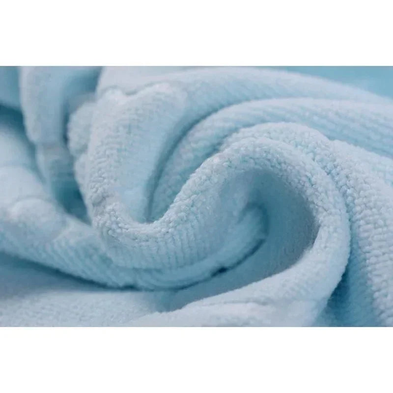 Toalha de banho gravada Microfiber, acessório absorvente espesso, macio, suprimentos domésticos, 70*140