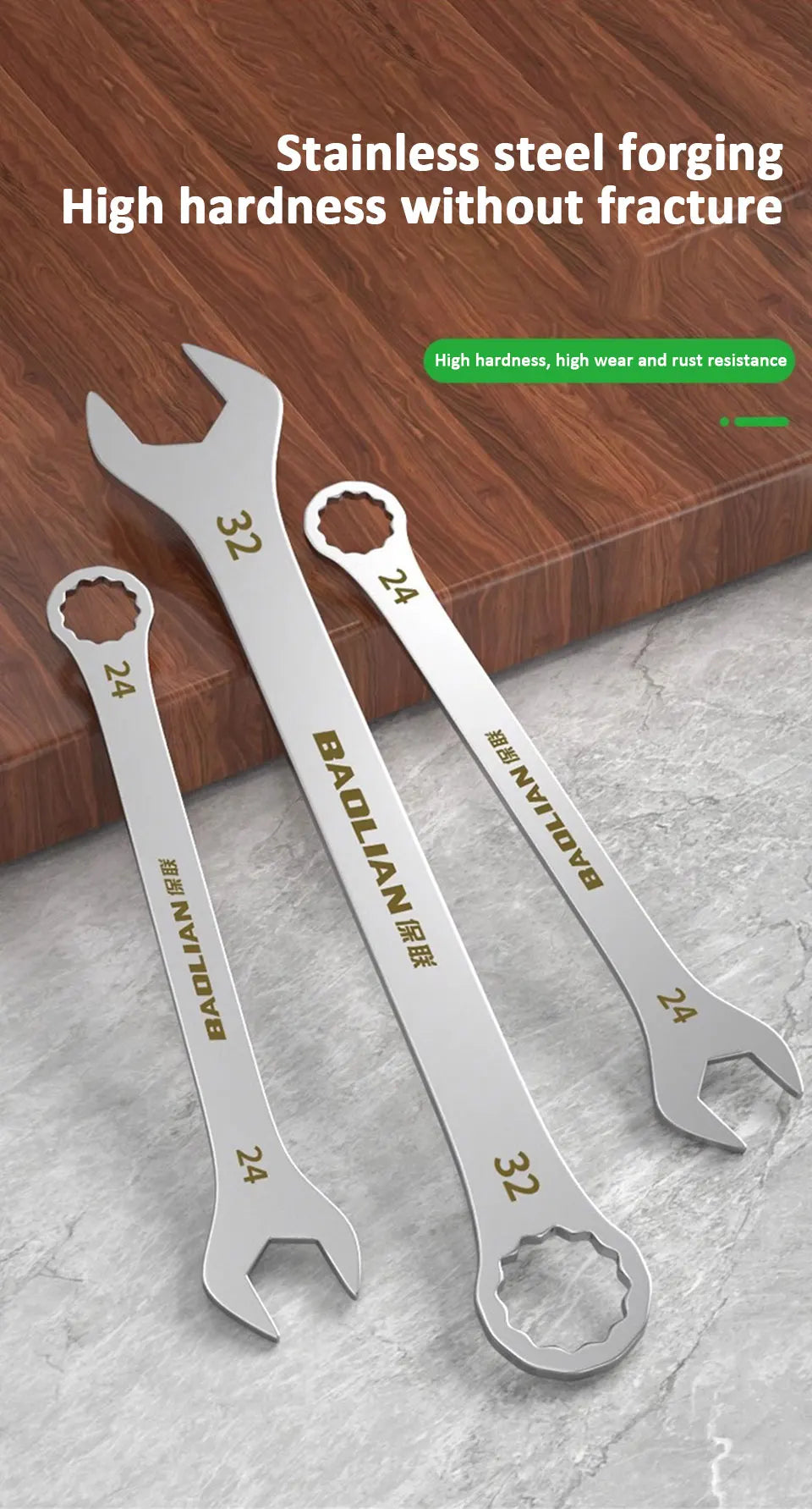 Chave de extremidade aberta fina 5-32mm chave de catraca multi-função dupla extremidade fixa chave aberta bicicleta motocicleta ferramentas de reparo de carro