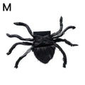 Fantasia de aranha para animais de estimação no Halloween, roupas engraçadas e realistas com pelúcia para cães e gatos, fantasia de cosplay para peito e costas, roupa de festa para cães de porte pequeno e médio