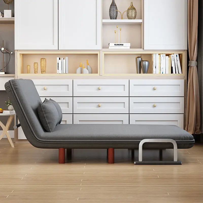 Sofá-cama dobrável durável, multifuncional, para sala de estar, ideal para descanso e economia de espaço, sofá-cama individual para internet.