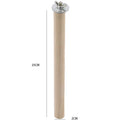 Papagaio animal de estimação cru pé vara de madeira pendurado suporte rack brinquedo sticksstand periquito ramo poleiros para gaiola de pássaros barra suprimentos para animais de estimação