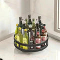 Suporte de Armazenamento de Cozinha Rotativo 360 Graus, Organizador Multifuncional de Temperos para Bancada, Suporte para Condimentos, Óleo, Molho e Temperos