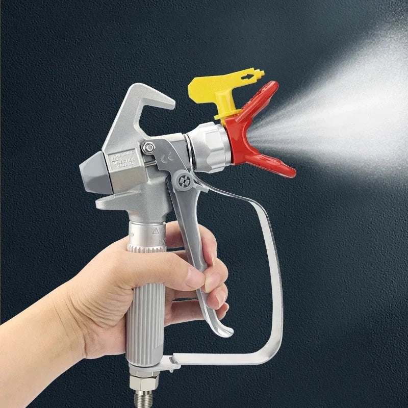 Pistola pulverizadora de tinta mal ventilada de alta pressão 3600psi com ponta de spray 517 e protetor de bico para pulverizador de bomba wagner t-itan pulverização mal ventilada