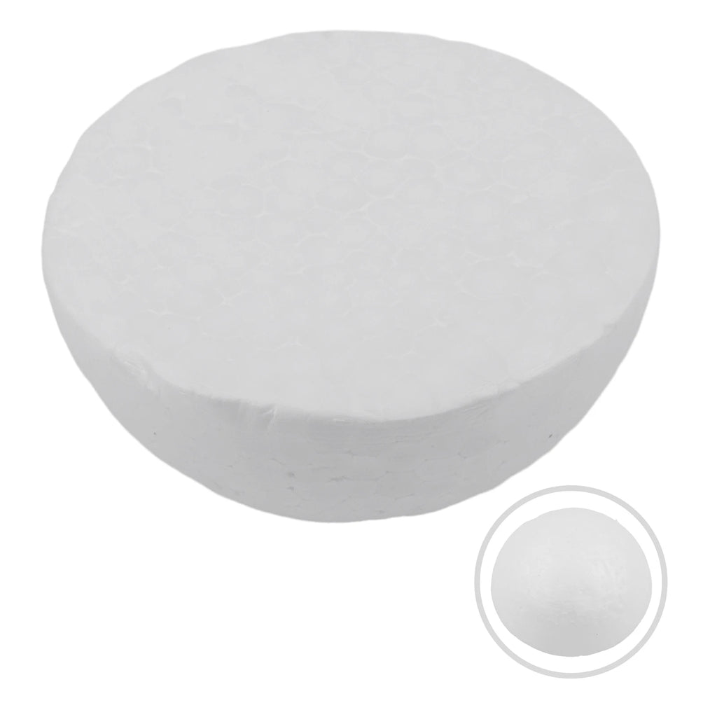 7.5/8/9/10/12/15cm meia redonda poliestireno bolas de espuma para diy natal crianças pintadas festa de casamento bolas de flores decoração
