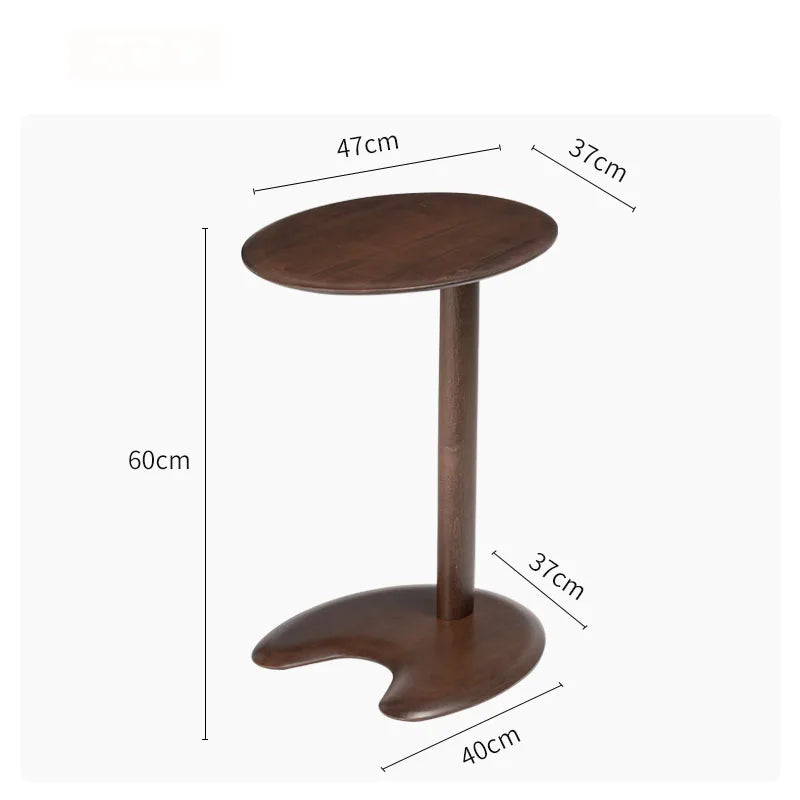Momo mesa lateral de madeira maciça pequena mesa de centro cabeceira sofá lateral mini pequeno criativo varanda quarto design simples mesa de canto