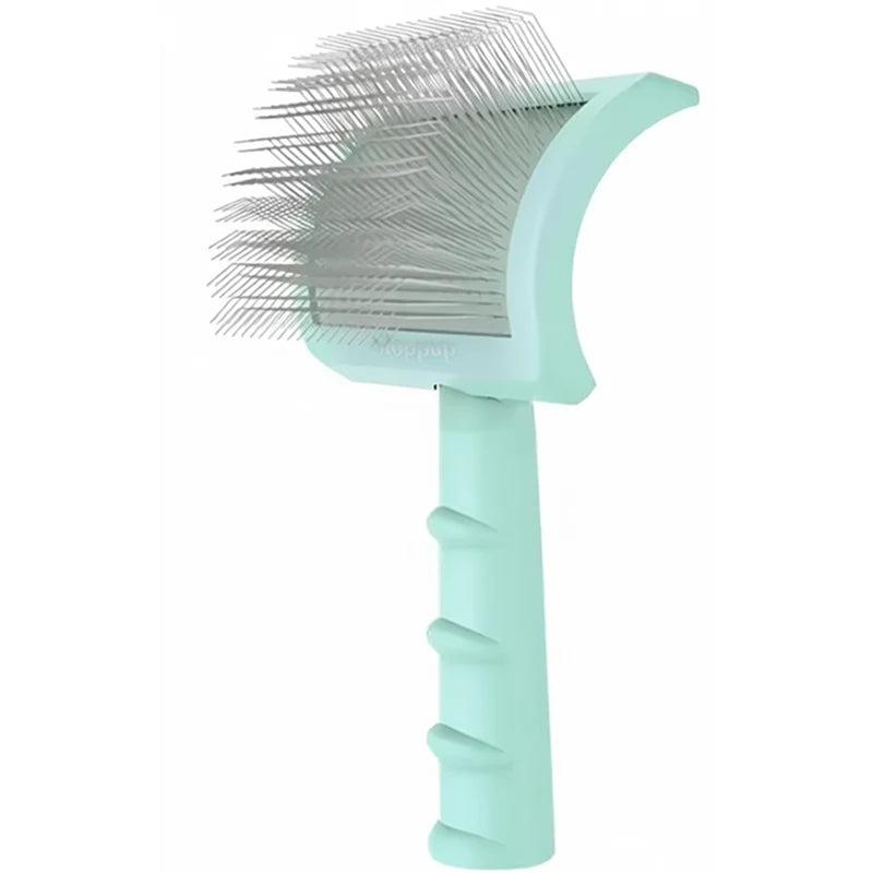 Cão aliciamento pente derramar cabelo remover agulha escova slicker massagem nó aberto pente ferramenta de cabelo grande cão suprimentos para animais de estimação acessórios