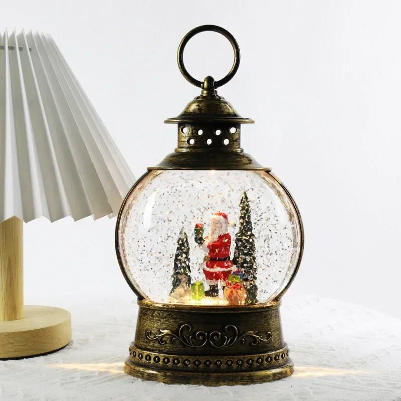 Luzes De Vento Caixas De Música, Bolas De Cristal, Árvore De Papai Noel, Enfeites, Presentes De Natal, Decorações De Carnaval, Vento