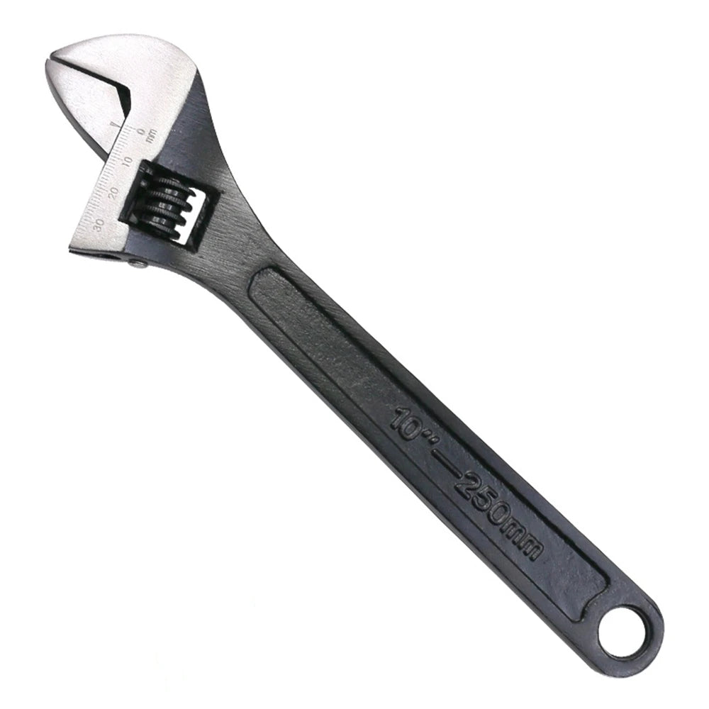 Grande ferramenta de chave de macaco aberta, chave inglesa, aço, 10 "12", 1 pc
