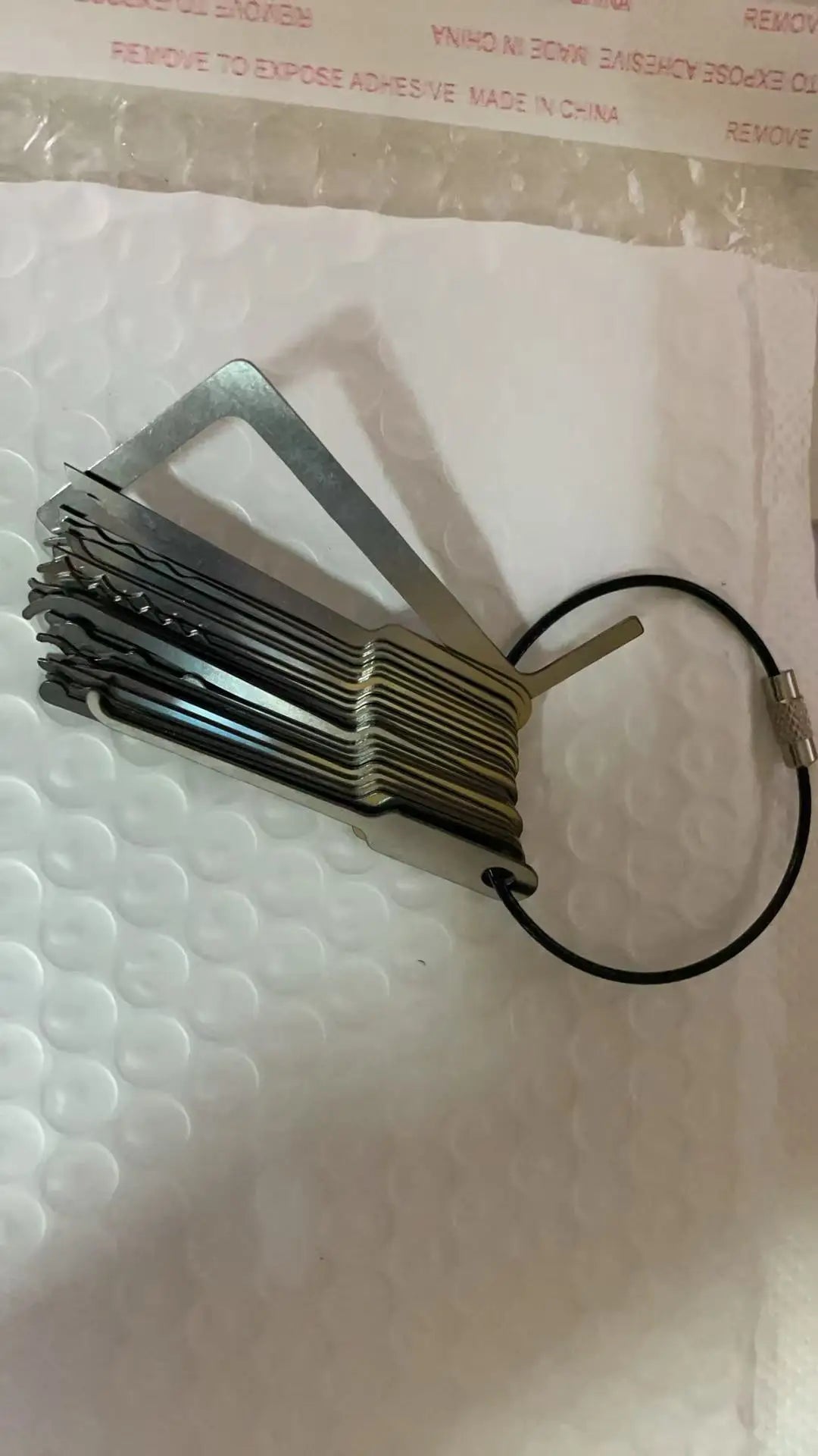 22 em 1 conjunto completo de chave universal ferramenta adequada ferramenta portátil para desbloquear portas usar portas de abertura quando as chaves são esquecidas