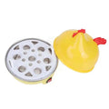 Fogão de Ovos Elétrico com Capacidade de 7 Ovos, Desligamento Automático, Mini Pequeno Almoço, Caldeira Rápida de Ovos, 350W
