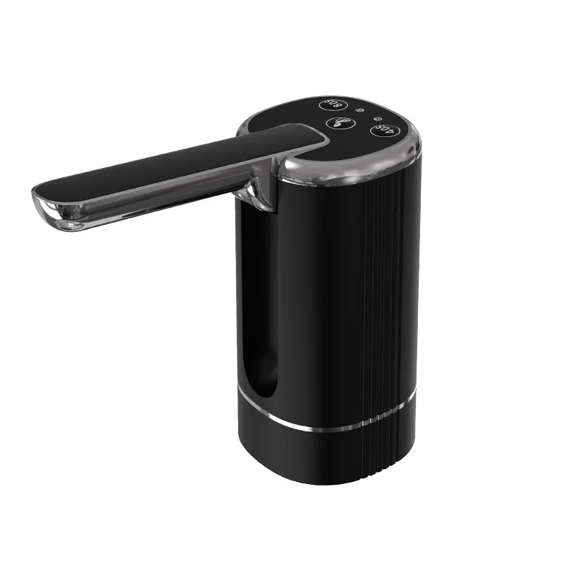 Dispensadores de água dobrável garrafa de água bomba dispensador automático botão controle portátil dispensador de água elétrico para casa