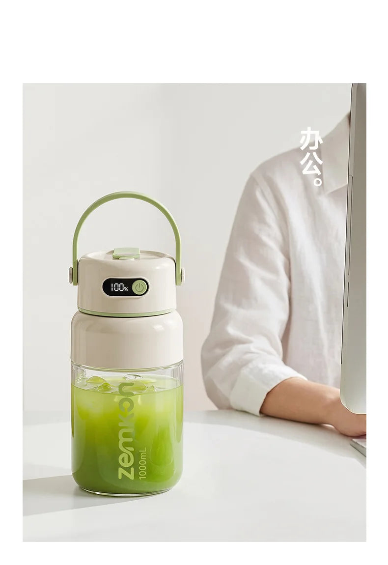 1000ml liquidificador portátil usb espremedor elétrico misturadores de frutas casa smoothies misturador multifuncional máquina fabricante suco liquidificador
