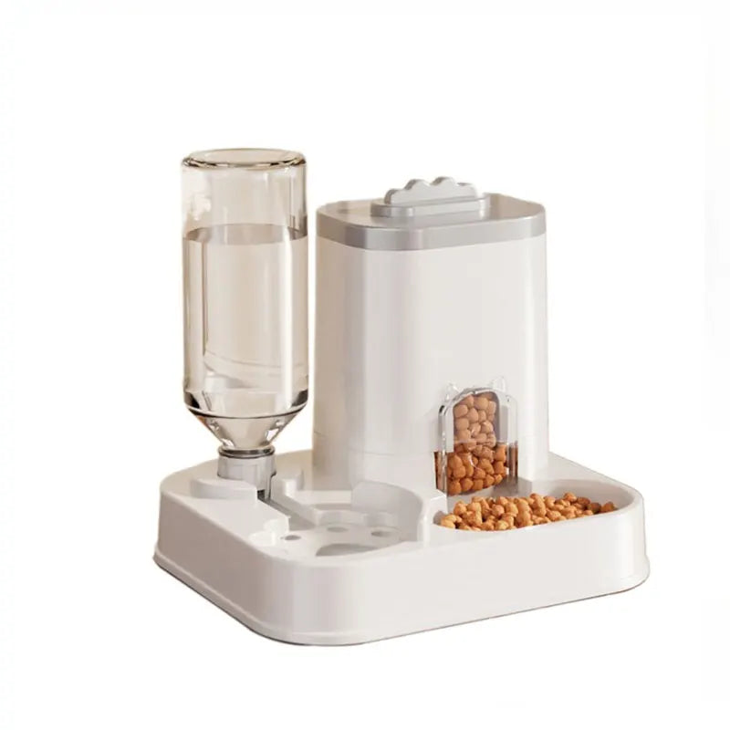 Alimentadores e dispensadores de água automáticos para animais de estimação de grande capacidade, adequados para cães e gatos