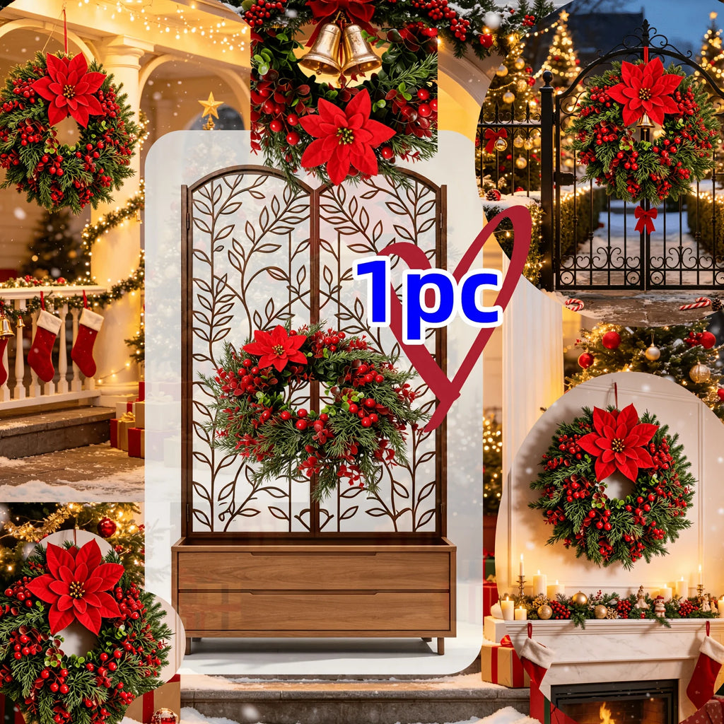 Guirlandas Decorativas de Natal de Alta Qualidade, Criadas com Ingenuidade para Criar uma Atmosfera Festiva e Cerimonial! Simula Selecionada