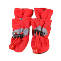 Conjunto de 4 Sapatos Impermeáveis para Cães, Botas de Chuva Antiderrapantes com Sola Macia, Sapatos para Gatos, Botas para Filhotes, Acessório para Patas