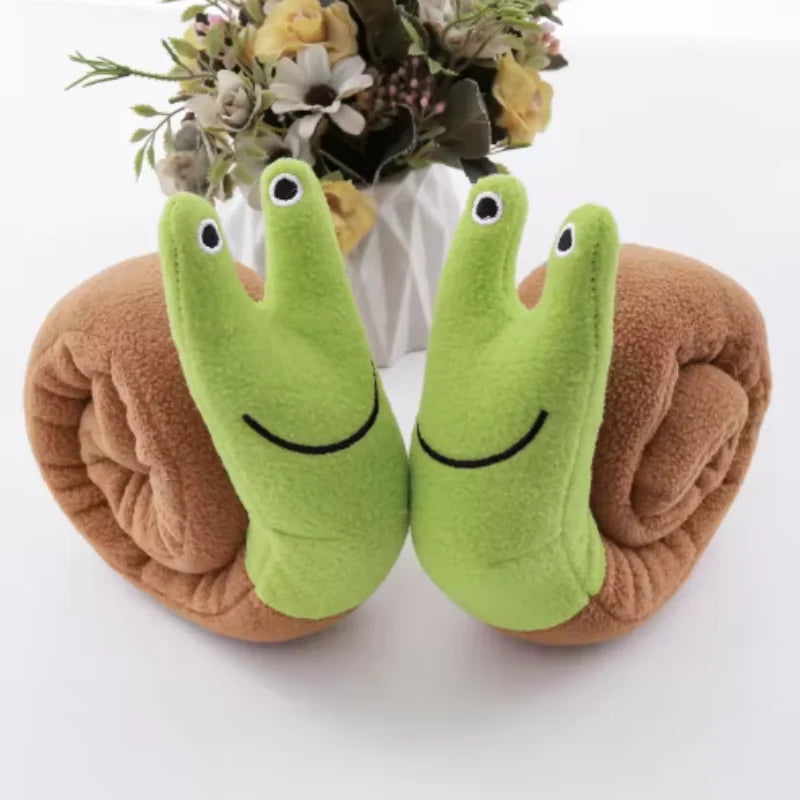 Brinquedos para animais de estimação em forma de caracol para cães e gatos, quebra-cabeças de treinamento para ocultar odores, tapetes divertidos para cheirar, jogo interativo para gatos e cães