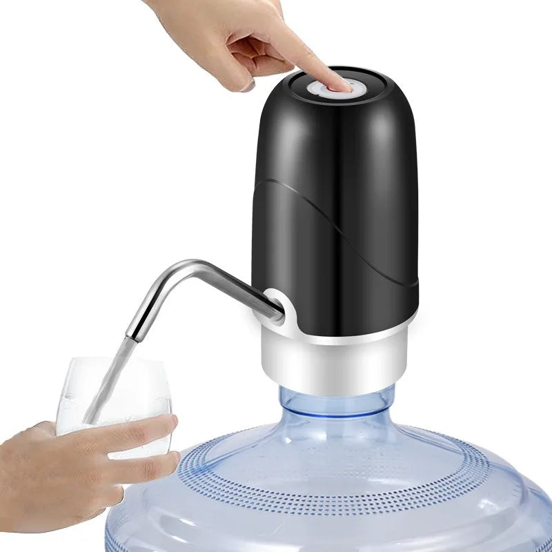 Mini barril elétrico líquido garrafa bomba, carga USB, automático, portátil, Home água potável distribuidor