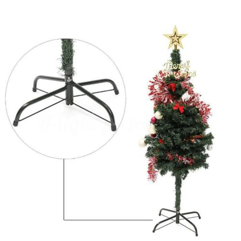 Árvore de natal suporte base artificial suporte de metal rotativo suporte de ferro suportes árvores ao vivo rack fundido guarda-chuva dever