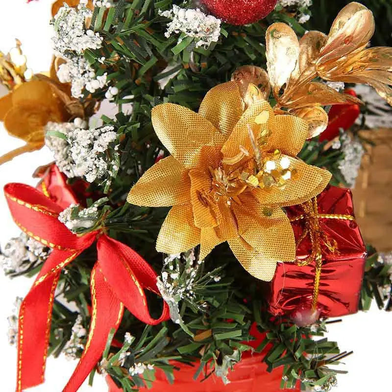 Decorações de árvore de natal crianças diy artesanato casa quarto festa 20/30/40cm árvore de natal artificial 2023 presente de ano novo