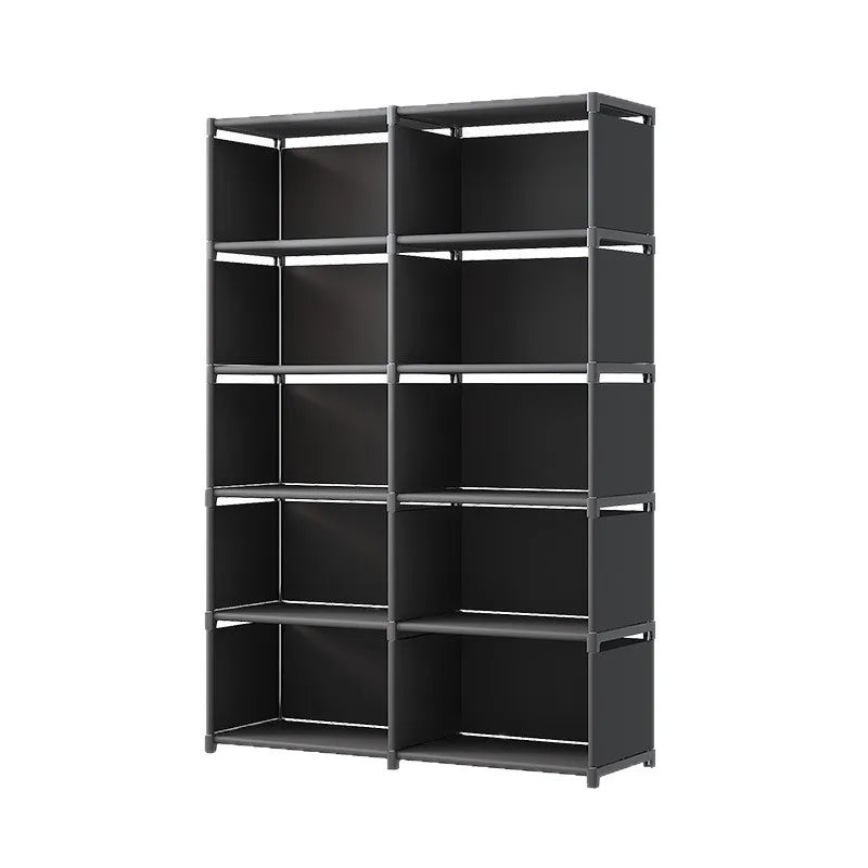 Estante de Livros Multicamadas de Fácil Montagem, Prateleira de Armazenamento para Sala de Estar, Quarto e Estudo, Ideal para Livros, Brinquedos e Diversos