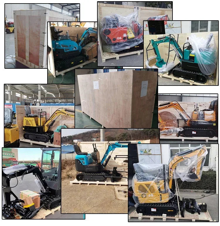 CE EPA SHANDONG Euro V Mini Escavadeiras de Esteiras 2,5 Ton 3 Ton com Bomba de Motor-Mini Bagger de Alto Desempenho para Venda