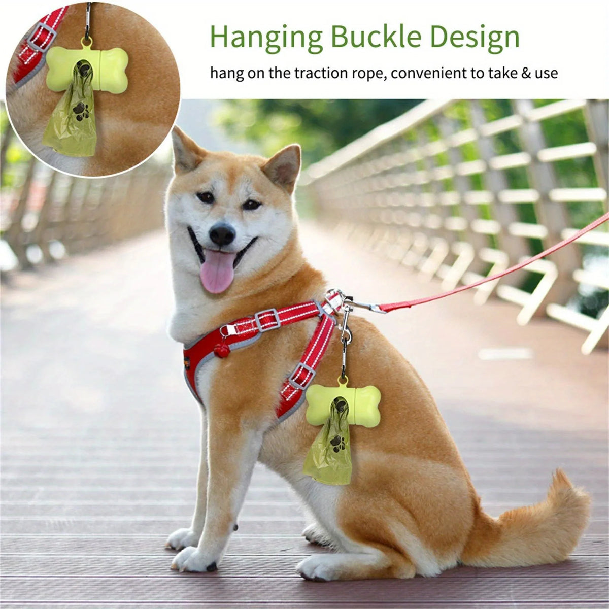 8 Rolos de Sacos Biodegradáveis para Cocô de Cachorro, à Prova de Vazamentos, Sem Perfume, Sacos de Lixo para Cães, Material de Amido de Milho de Alta Qualidade