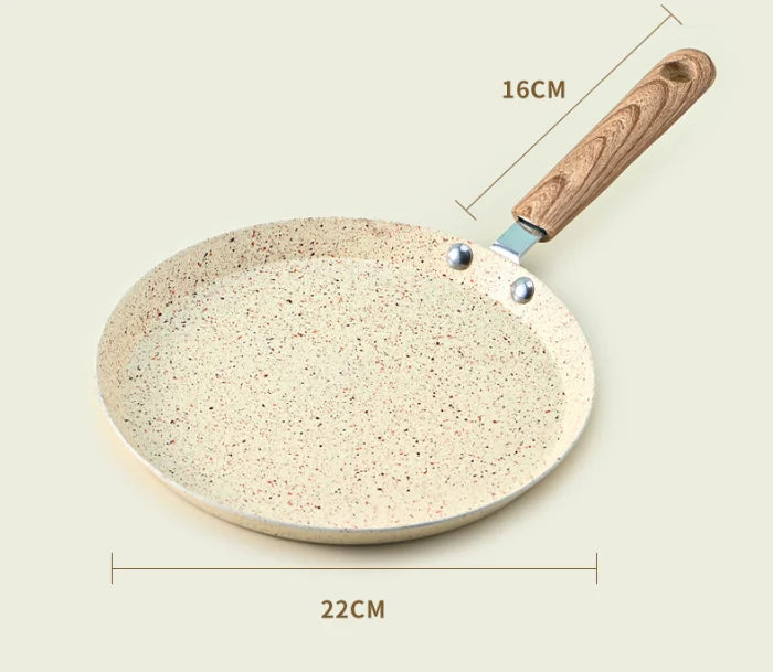 10in engrossado omelete pan pizza frigideira pote de bife cozinhar para fogão a gás de indução panelas de cozinha antiaderente panelas de panqueca Kasa & Pet Store