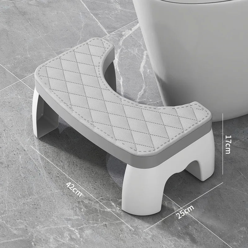 Toilet Stool for Constipation Relief Adult Kids Elderly Bathroom Foot Stool Universal Step Stool